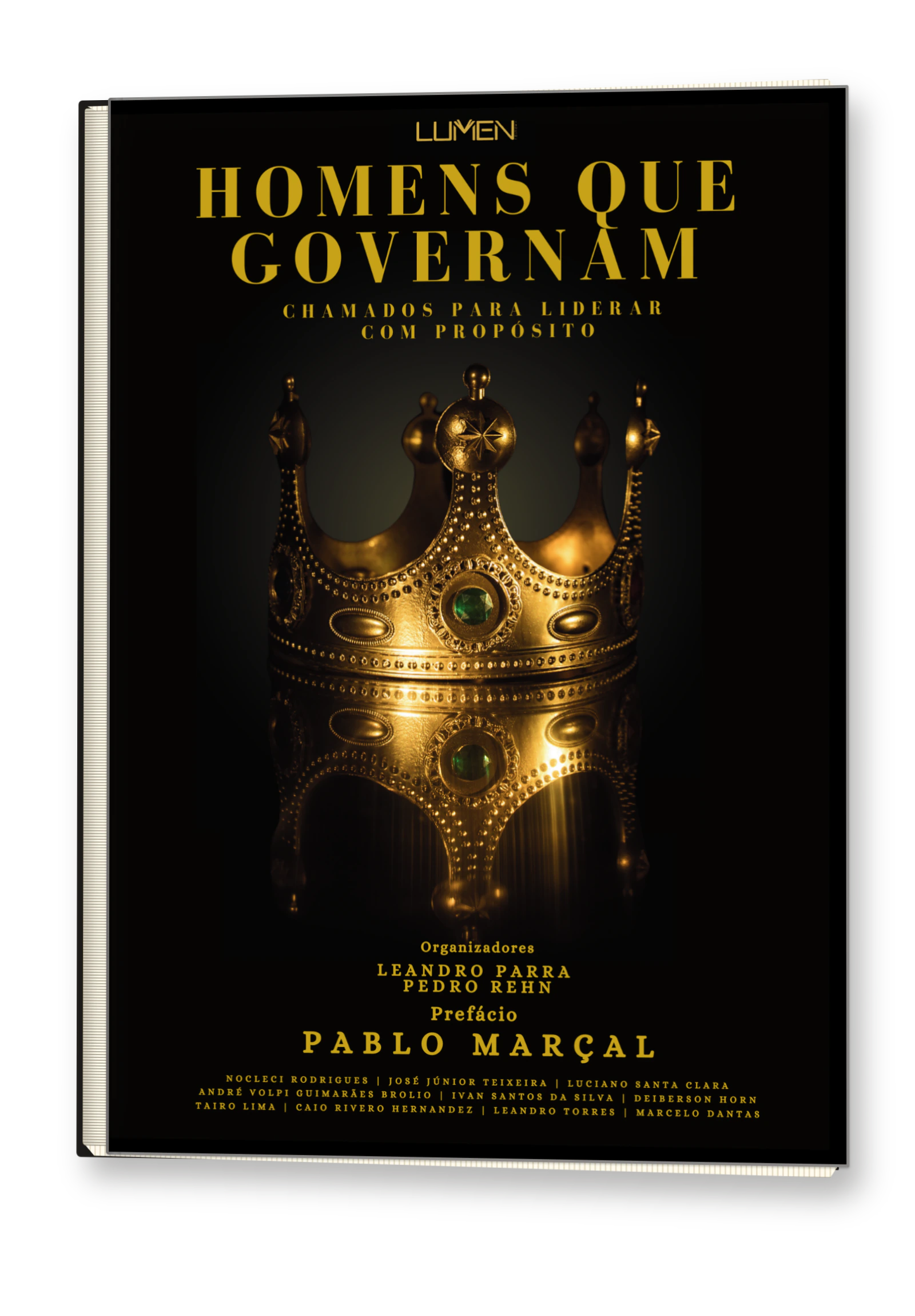 Livro Homens que Governam, de Leandro Pedro